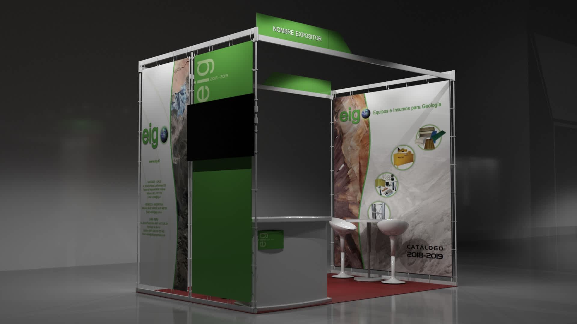 Visualización 3D 6 — Impresión y Montaje Santiago